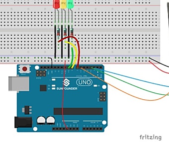 （十八）arduino入门：简易交通灯