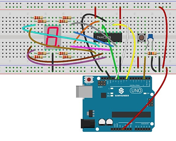 （十九）arduino入门：简易数字骰子