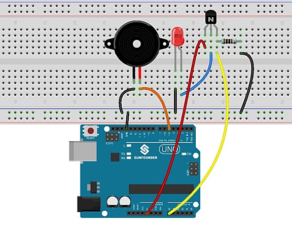 （十七）arduino入门：简易光报警器