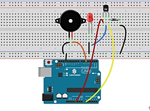 （十七）arduino入门：简易光报警器