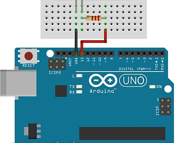 （二）点亮Arduino板子上的LED灯