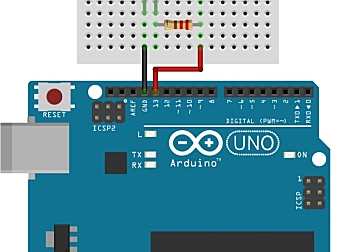 (二)点亮Arduino板子上的LED灯