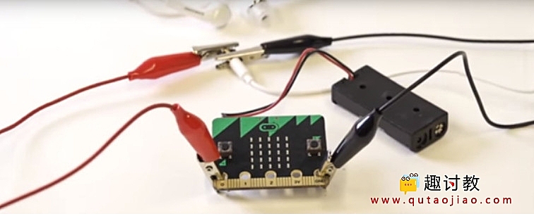 （七）基础例子：micro：bit加装耳机