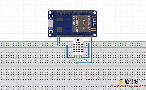 九,ESP32 DHT11/22 读取温湿度