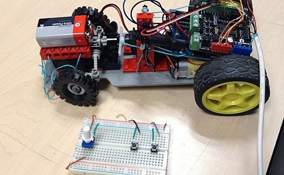 有线控制Arduino小汽车