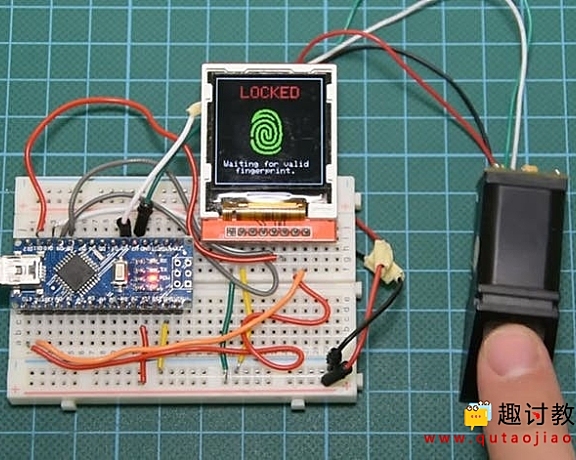 Arduino指纹传感器教程