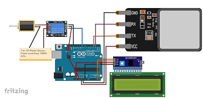 如何使用Arduino UNO创建指纹传感器门锁