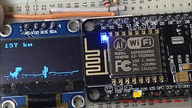 esp8266上的chrome离线游戏