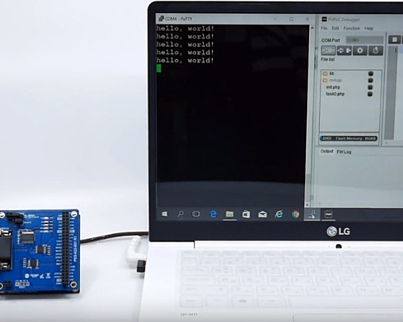 (十一)Hello,world! – 通过UART发送数据-PHPoC