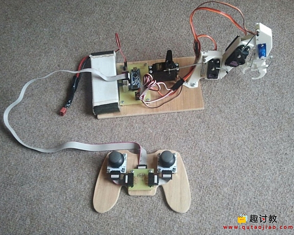 Arduino机器人手臂