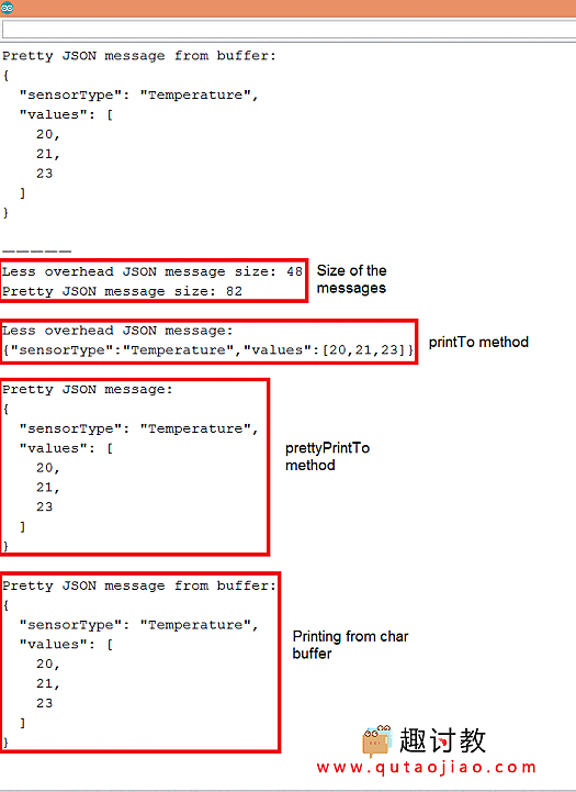 （七）ESP32：创建JSON消息