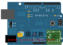 Arduino内置教程-传感器-ADXL3xx加速度计
