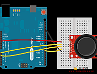 Arduino内置教程-USB-鼠标摇杆控制