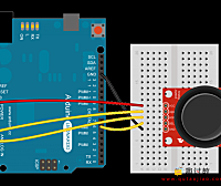 Arduino内置教程-USB-鼠标摇杆控制