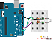Arduino内置教程-通讯-读取ASCII字符串