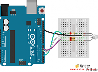 Arduino内置教程-通讯-读取ASCII字符串