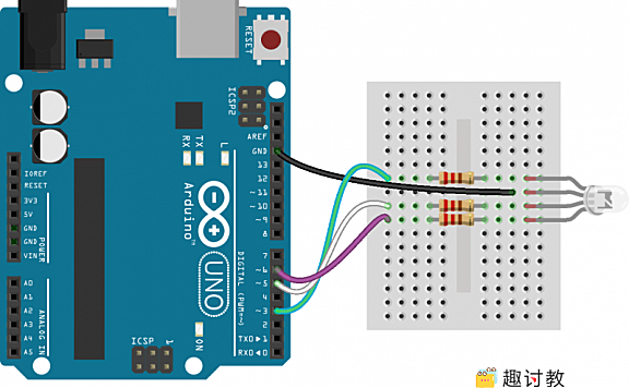 Arduino内置教程-通讯-读取ASCII字符串