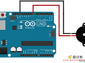 Arduino内置教程-数字-音调旋律