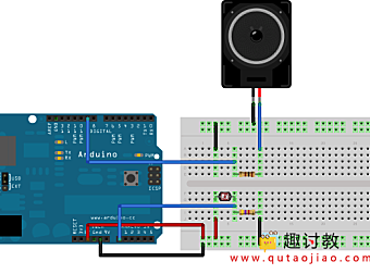 Arduino内置教程-数字-输出高音
