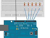 Arduino内置教程-控制结构-Switch Case选择语句2