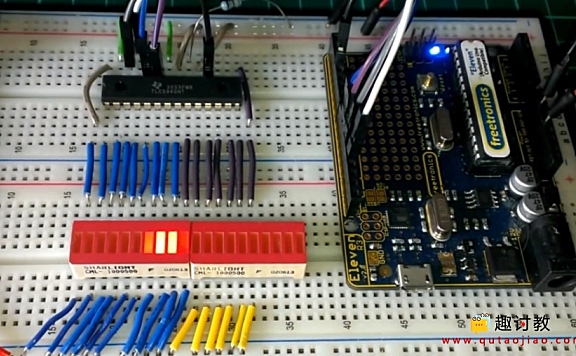 Arduino使用TLC5940 PWM 驱动LED
