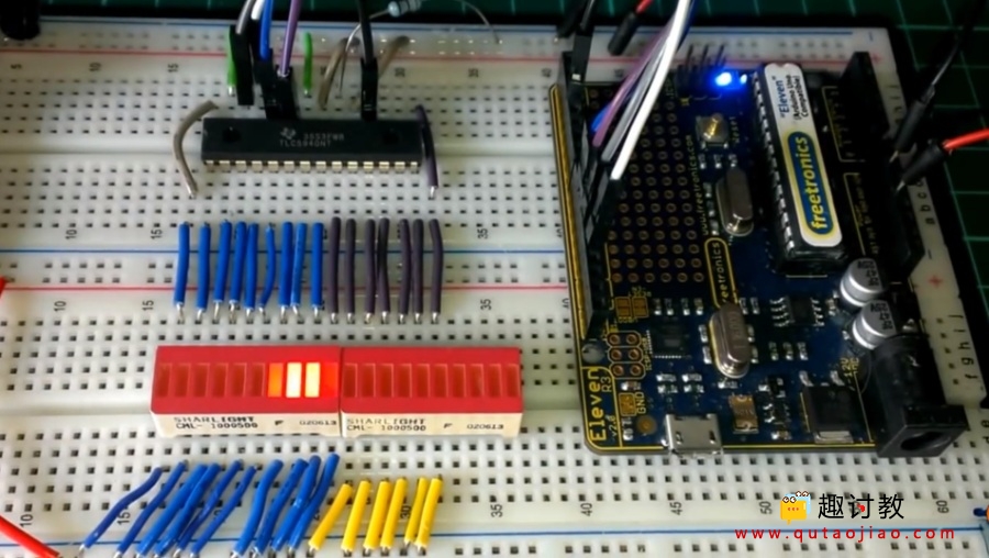  Arduino使用TLC5940 PWM LED驱动器IC