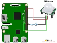 （七）树莓派进阶：PIR运动传感器与Raspberry Pi连接教程