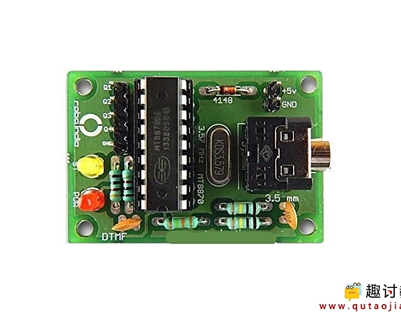 （三）msp430进阶：MT8870 DTMF解码器与MSP-EXP430G2 TI Launchpad连接