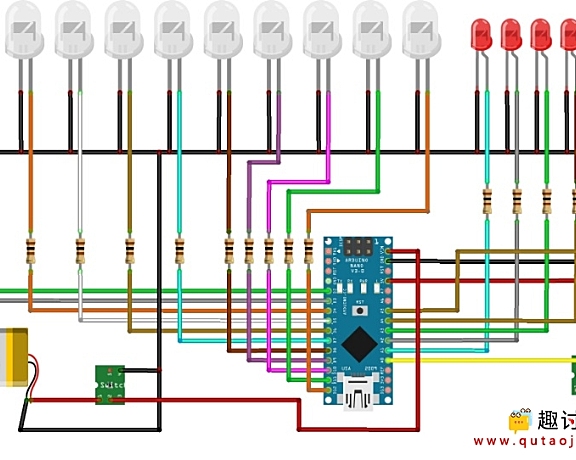 模拟式LED POV时钟