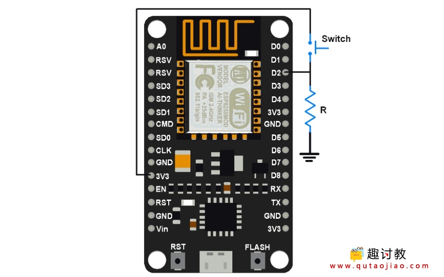 （五）Arduino系列：NodeMCU GPIO定时器中断