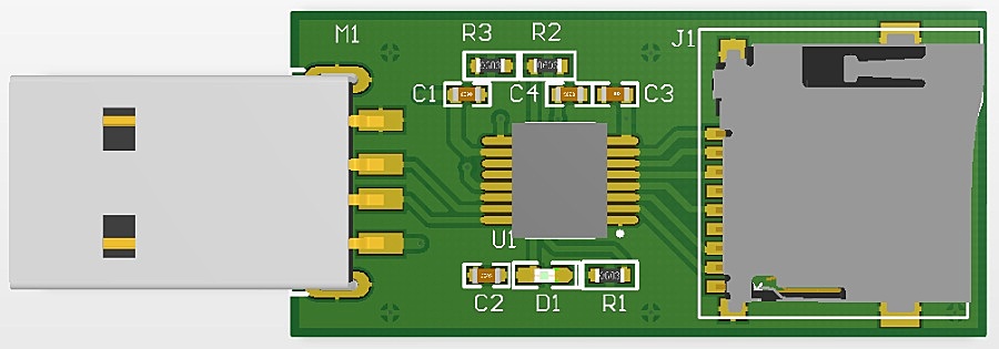 制作GL823K 读卡器