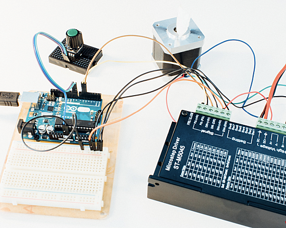 Arduino作为步进电机控制器–加速运行