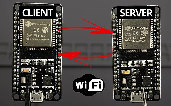 两板之间的ESP32客户端-服务器Wi-Fi通信