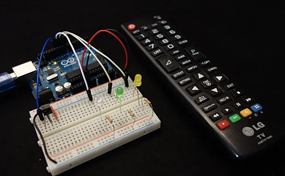 Arduino 通过红外遥控器控制LED