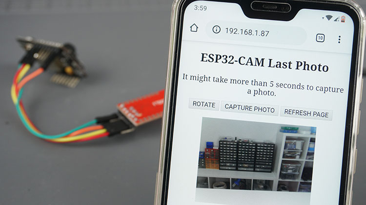 ESP32-CAM-Web-Server-Display-Last-Photo-Captured-Demonstration