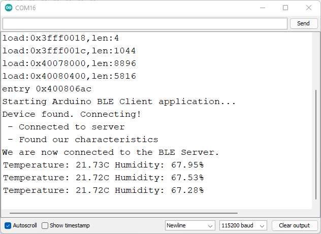 ESP32 BLE 服务器和客户端(蓝牙低功耗)