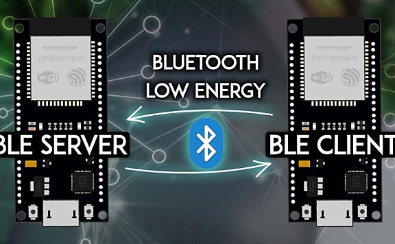 ESP32 BLE 服务器和客户端（蓝牙低功耗）