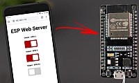 ESP32 Async Web Server – 使用 Arduino IDE 控制输出(ESPAsyncWebServer 库)