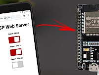 ESP32 Async Web Server – 使用 Arduino IDE 控制输出（ESPAsyncWebServer 库）