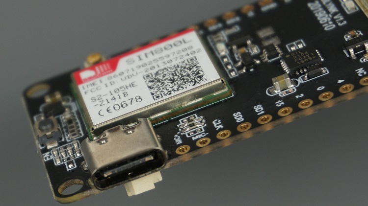 ESP32 带 SIM800L GSM/GPRS开发板介绍