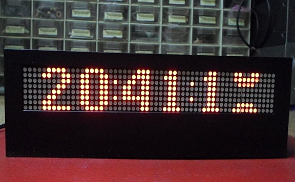 ESP8266制作一个8×8 LED 矩阵动画时钟