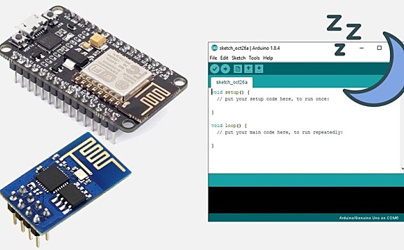 ESP8266深度睡眠配置-低功耗模式