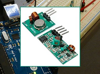 RF 433MHz 发射器/接收器模块使用 – Arduino教程