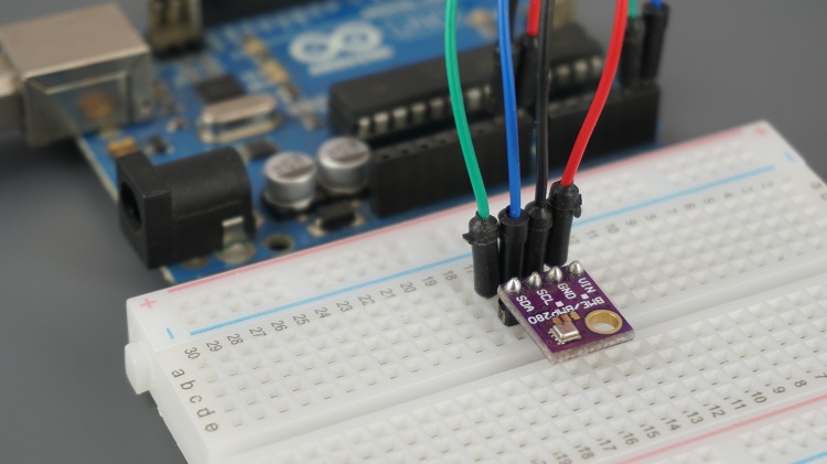 Arduino如何使用BME280传感器(压力,温度,湿度)