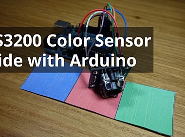 如何使用 TCS230/TCS3200 颜色传感器-Arduino教程