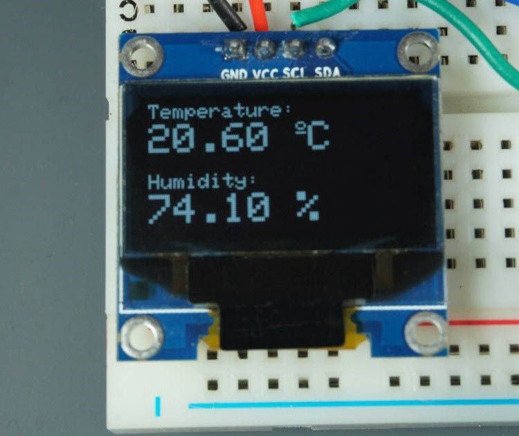 I2C OLED显示器使用教程 - Arduino教程