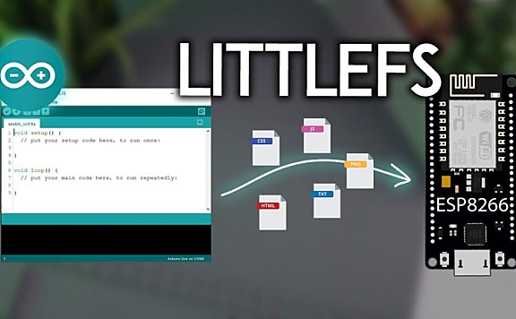 在Arduino IDE中安装ESP8266 NodeMCU LittleFS文件系统上传器