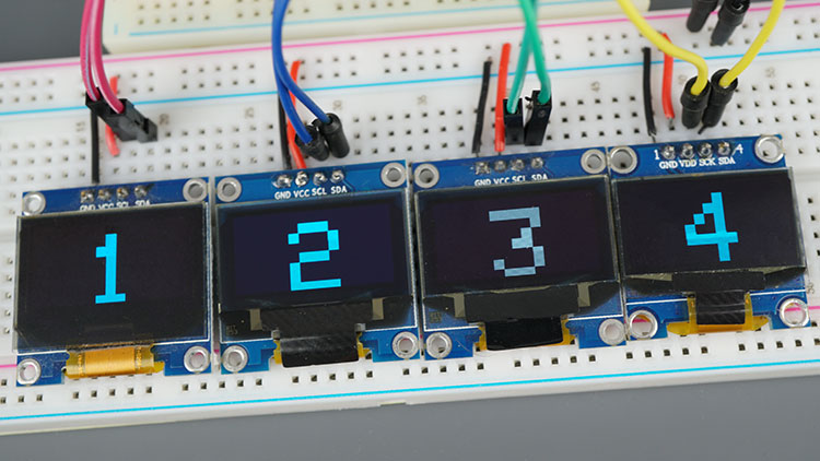 TCA9548A I2C 多路复用器教程:ESP32、ESP8266、Arduino