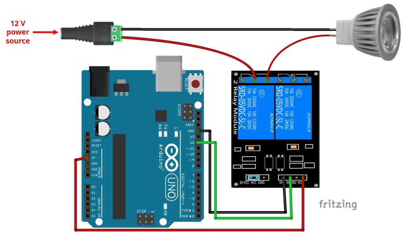 connect-relay-12-V-lamp
