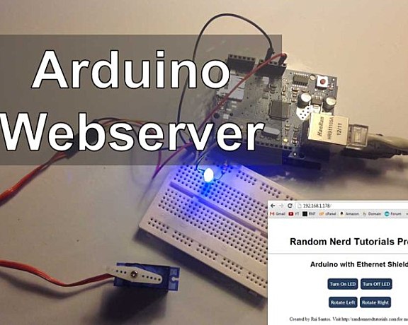 Arduino + 以太网扩展板制作 Web 服务器 – Arduino教程